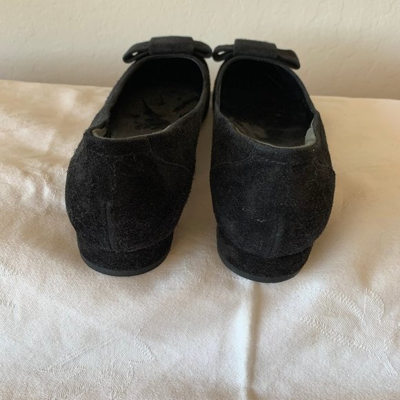 Persona, Made in Italy, Black Suede Ballet Flat , New, size 40 (8.5) - Picture 6 of 7